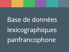 Logo der Base de données lexicographiques panfrancophone (BDLP) (https://www.bdlp.org/) (Stand 3.4.2024)